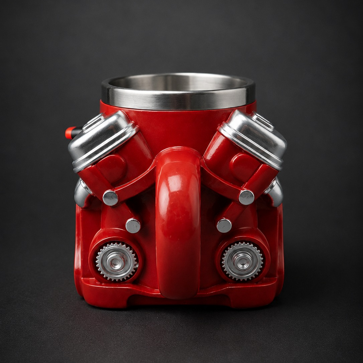 PistonGrip™ V8 Engine Mug