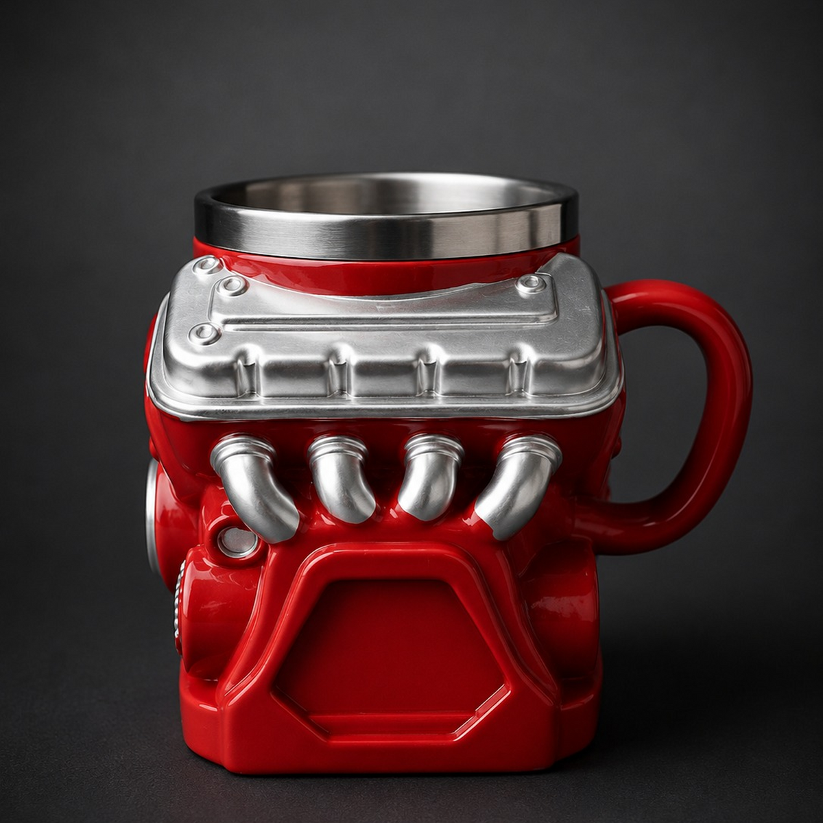 PistonGrip™ V8 Engine Mug